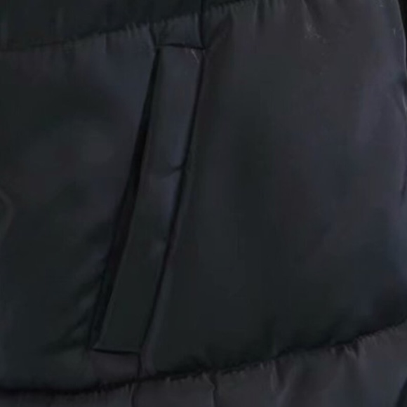 Single Breasted Hooded Puffer Coat - Picture 5 of 8